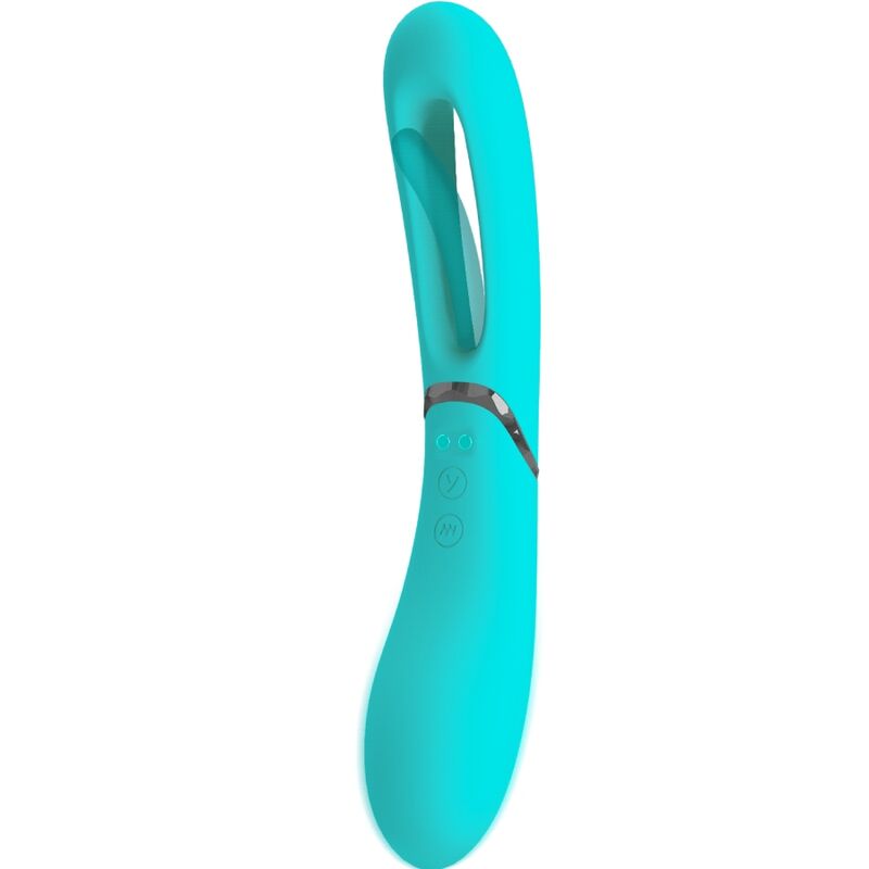 Romance Lexie Vibrador Punto G Azul – Vibrador Recargable Con Siete Modos De Vibración