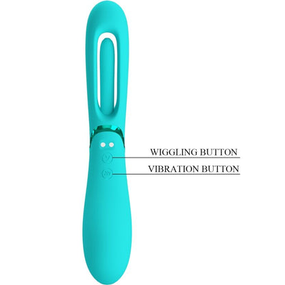 Romance Lexie Vibrador Punto G Azul – Vibrador Recargable Con Siete Modos De Vibración
