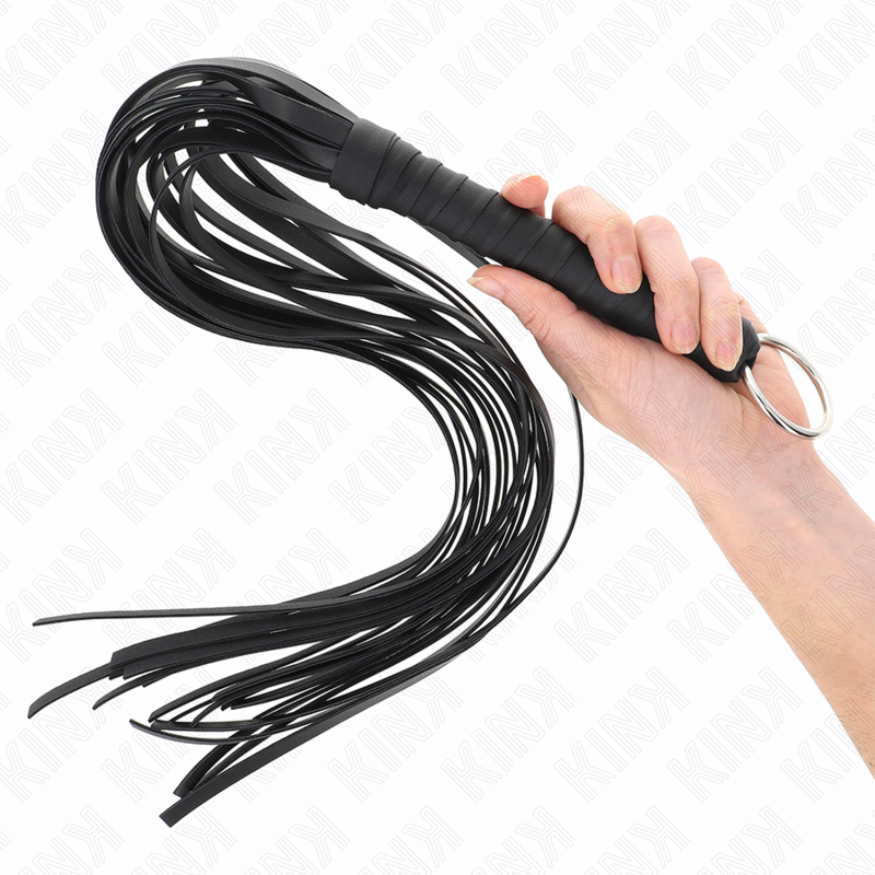 KINK Látigo Con Anillo 65 Cm – Diseño Elegante Para Explorar Nuevas Sensaciones