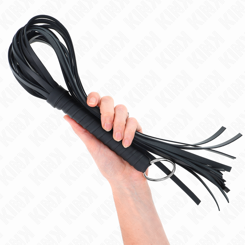 KINK Látigo Con Anillo 65 Cm – Diseño Elegante Para Explorar Nuevas Sensaciones