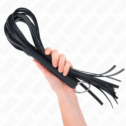KINK Látigo Con Anillo 65 Cm – Diseño Elegante Para Explorar Nuevas Sensaciones