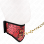 Collare in pizzo KINK Scandal con guinzaglio 75 cm – Design elegante con controllo sofisticato