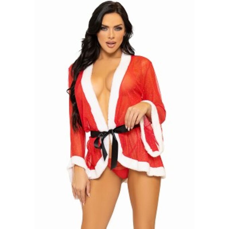 Comprar Leg Avenue Picardías Navideño Sexy Santa Rojo M/L – Disfraz Festivo Con Diseño Coqueto Para Celebraciones Inolvidables-Noxtic