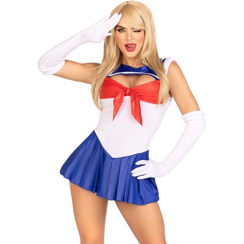Comprar Leg Avenue Disfraz Marinera Sexy Multicolor – Conjunto De 3 Piezas Ideal Para Eventos Festivos-Noxtic