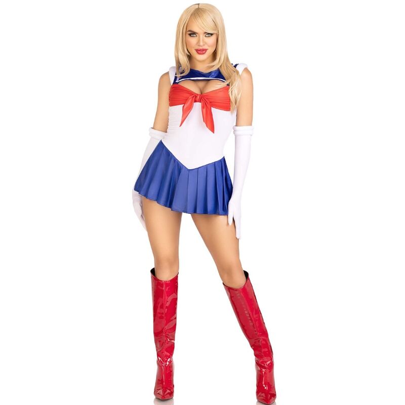 Comprar Leg Avenue Disfraz Marinera Sexy Multicolor – Conjunto De 3 Piezas Ideal Para Eventos Festivos-Noxtic