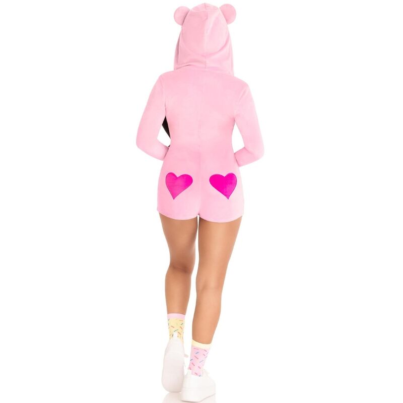 LEG AVENUE Body Osito Terciopelo Rosa S – Diseño Acogedor Para Comodidad Y Estilo