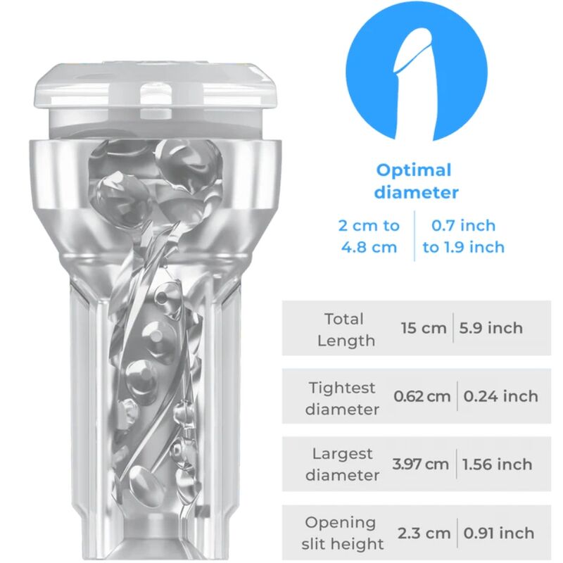 Comprar KIIROO Feel Pocket Stroker Power Blow Combo – Experiencia Innovadora Con Tecnología De Succión-Noxtic
