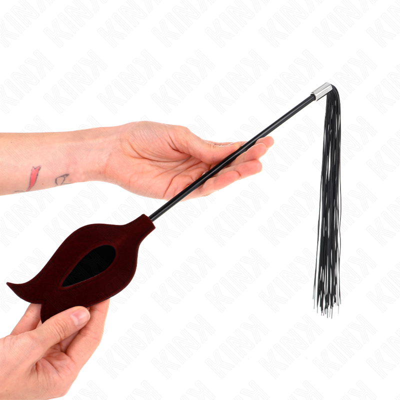 Comprar KINK Látigo De Borla De Silicona – Diseño Elegante Para Juegos Sensuales-Noxtic