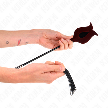 Comprar KINK Látigo De Borla De Silicona – Diseño Elegante Para Juegos Sensuales-Noxtic