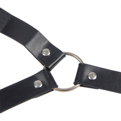 Comprar SUBBLIME Pinzas Para El Pecho Con Correa De Cuero Negra – Accesorio Elegante Para Exploración Creativa-Noxtic