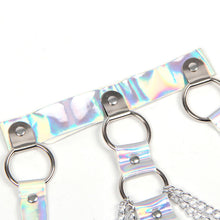 SUBBLIME Arnés De Pecho Con Anillos Y Cadenas Plata – Diseño Elegante Para Libertad Sensorial