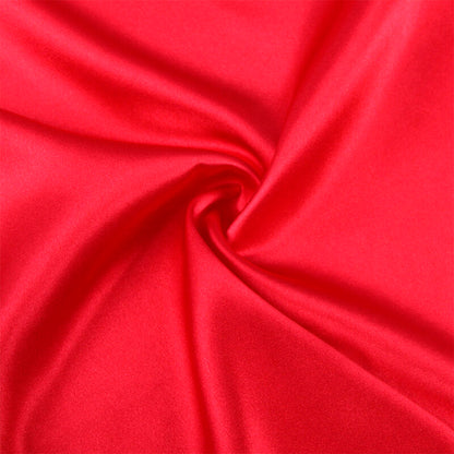 SUBBLIME - 954024 LACE NIGHTGOWN WITH SHEER BACK + THONG RED/BLACK L/XL