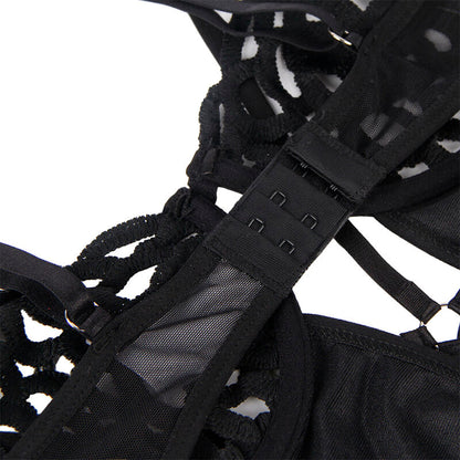 Comprar SUBBLIME Body Sexy De Encaje Negro S/M – Lencería Elegante Que Realza La Silueta-Noxtic