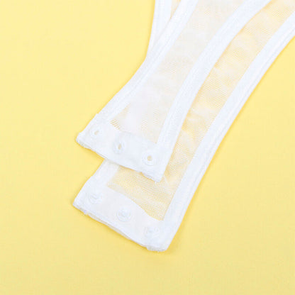 Comprar SUBBLIME Body Con Cadenas Blanco S M – Lencería Elegante Para Sensación Única-Noxtic