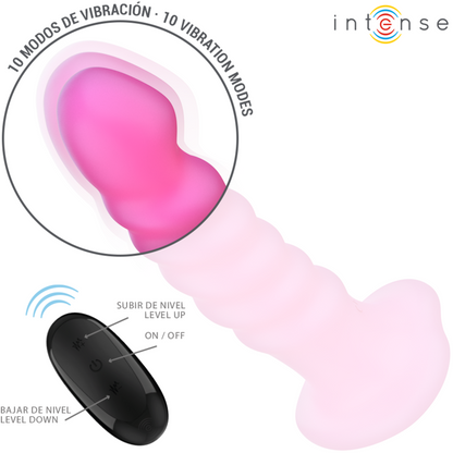 Comprar INTENSE Cindy Vibrador Talla L – Diseño Espiralado Con 10 Modos De Vibración-Noxtic