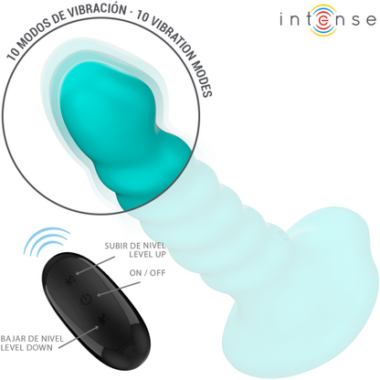 Comprar INTENSE Buffy Vibrador Talla S – Diseño En Espiral Con 10 Modos De Vibración-Noxtic