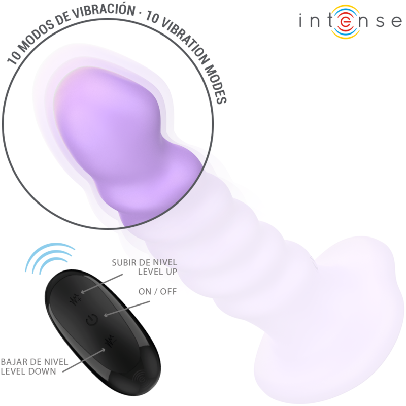 Comprar INTENSE Brenda Vibrador Talla M – Diseño Ergonómico En Espiral Con 10 Modos De Vibración-Noxtic