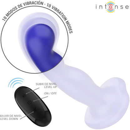 Comprar INTENSE Shorty Vibrador Azul – Diseño Ergonómico Con Control Remoto Y Potente Vibración-Noxtic