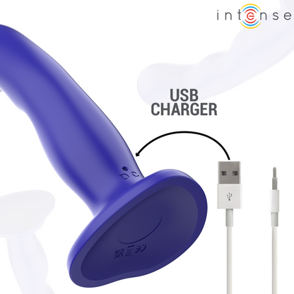 Comprar INTENSE Shorty Vibrador Azul – Diseño Ergonómico Con Control Remoto Y Potente Vibración-Noxtic
