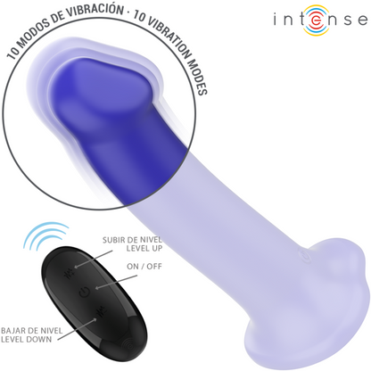 Comprar INTENSE Victoria Vibrador Con Ventosa – 10 Modos De Vibración Con Control Remoto-Noxtic
