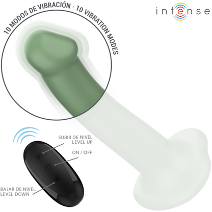 Comprar INTENSE Becca Vibrador Verde – Vibrador Con Control Remoto Y 10 Modos De Vibración-Noxtic