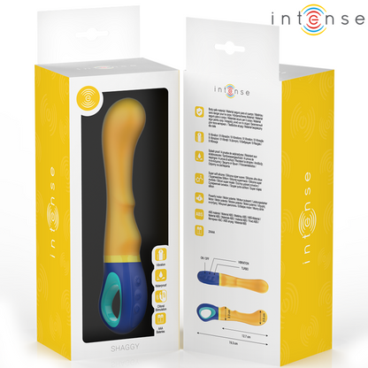 Vibratore Intense Shaggy Yellow – Stimolatore innovativo con design ergonomico