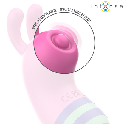 Comprar INTENSE Willie Estimulador Abeja Rosa Verde – Diseño Encantador Para Placer Sensorial-Noxtic