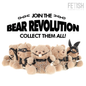 Comprar Fetish Submissive Fozzie Osito Peluche BDSM Modelo 3 – Peluche Original Con Diseño Atrevido Y Divertido-Noxtic
