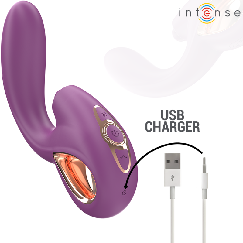 Comprar INTENSE Lali Vibrador Punto G Multifunción – Estimulador Recargable Con Diseño Innovador y Versátil-Noxtic