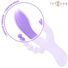 Comprar INTENSE MIKO Triple Vibrador Rabbit – Estimulador Multifuncional Con Siete Modos De Vibración-Noxtic