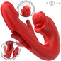 Comprar Intense Nathy Vibrador Doble Rojo – Estimulación Multifuncional Con Diseño Innovador-Noxtic
