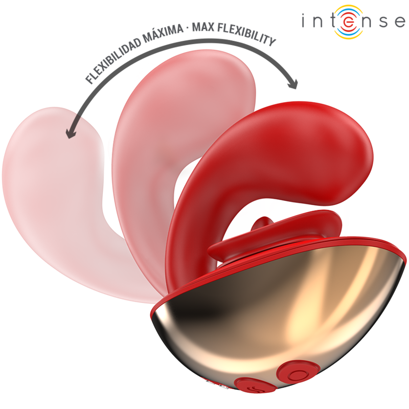 Comprar INTENSE Mariah Vibrador En Forma De U – Estimulador Con 10 Modos De Vibración Para Bienestar Intimo-Noxtic