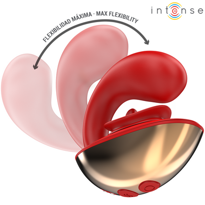Comprar INTENSE Mariah Vibrador En Forma De U – Estimulador Con 10 Modos De Vibración Para Bienestar Intimo-Noxtic