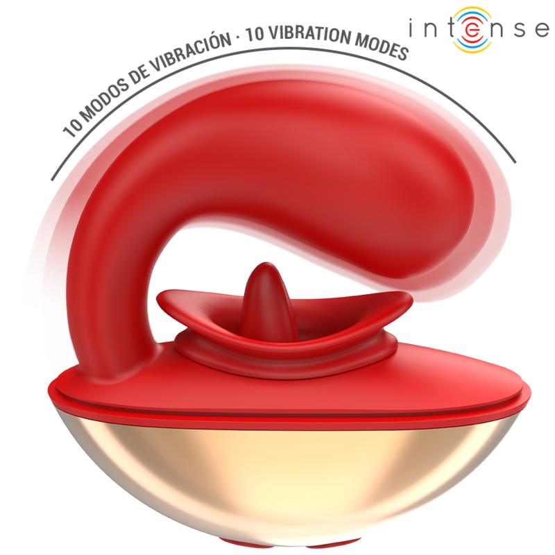 Comprar INTENSE Mariah Vibrador En Forma De U – Estimulador Con 10 Modos De Vibración Para Bienestar Intimo-Noxtic