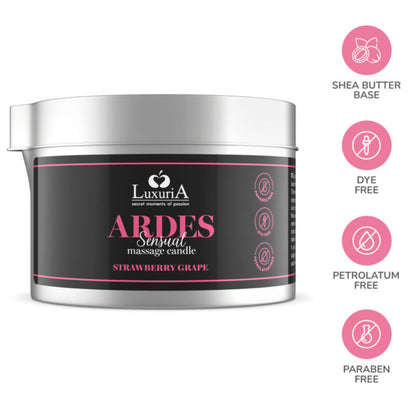 Comprar IntimateLine Luxuria Vela De Masaje Uva – Vela Aromatizada Con Manteca De Karité Para Experiencia Relajante-Noxtic
