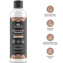 Intimateline Luxuria Aceite De Masajes Chocolate 150 Ml – Aceite Aromático Para Relajación Y Bienestar
