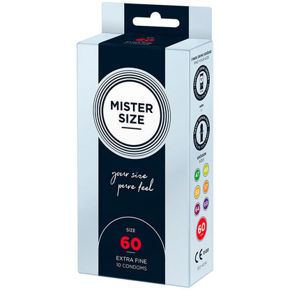 MISTER SIZE - PRESERVATIVI TAGLIA XL 60 MM (10 UNITÀ)