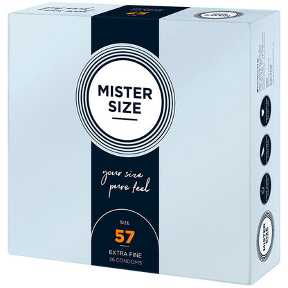 MISTER SIZE - CONDOMS SIZE L 57 MM (36 UNITS)