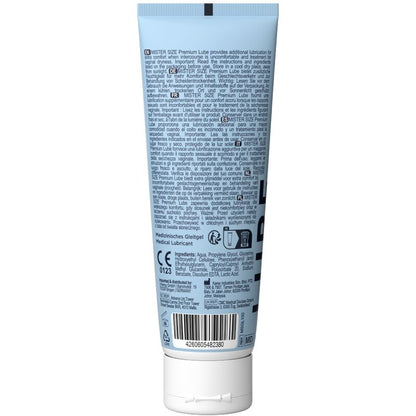 Lubrificante Premium Mister Size 100 ML – Lubrificante delicato a base d'acqua per il benessere sessuale