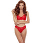 Comprar PASSION Denelia Set Tanga Y Top Rojo L XL – Lencería Elegante Para Resaltar Tu Sensualidad-Noxtic