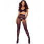 Comprar PASSION TIOPEN 027 Medias Crotchless Negras – Diseño Elegante Para Resaltar Tu Sensualidad-Noxtic