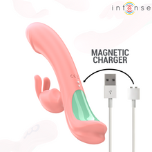 INTENSE Rachel Vibrador Rabbit Rosa – Diseño Elegante Con 5 Modos De Vibración