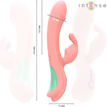 INTENSE Rachel Vibrador Rabbit Rosa – Diseño Elegante Con 5 Modos De Vibración