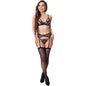 Comprar LIVCO Corsetti Fashion Keila Conjunto – Elegante Sujetador Con Ligueros Y Panty Para Resaltar La Silueta Femenina-Noxtic
