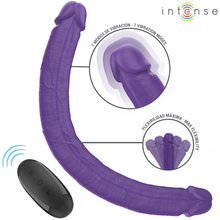Comprar INTENSE Gunter Dildo Doble Vibrador 40 Cm Morado – Experiencia Compartida Con Control Remoto-Noxtic