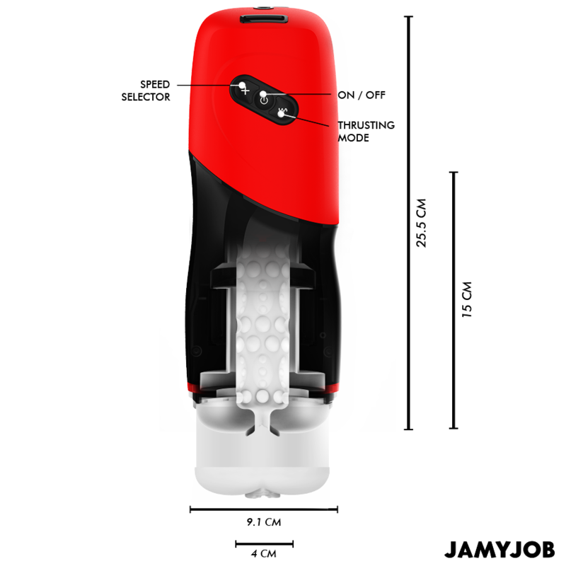 Comprar JAMYJOB XPEED Masturbador Automático – Dispositivo Innovador Con Cinco Modos De Estimulación-Noxtic