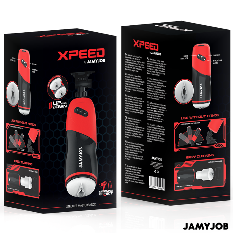 Comprar JAMYJOB XPEED Masturbador Automático – Dispositivo Innovador Con Cinco Modos De Estimulación-Noxtic