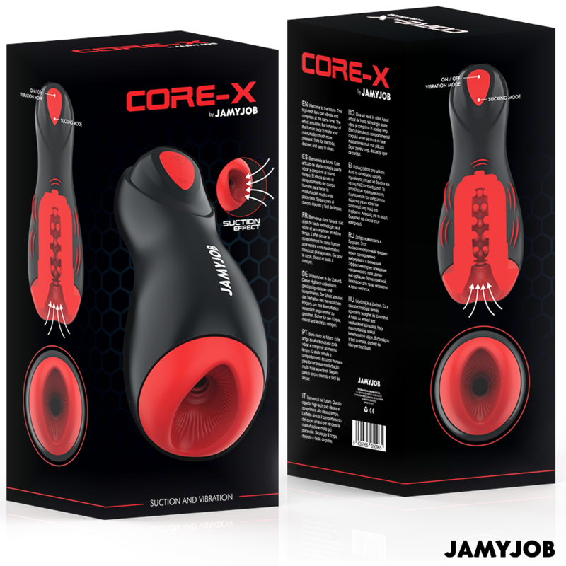 Comprar JAMYJOB Core-X Masturbador Automático – Dispositivo Con 5 Modos De Succión Y Vibración-Noxtic