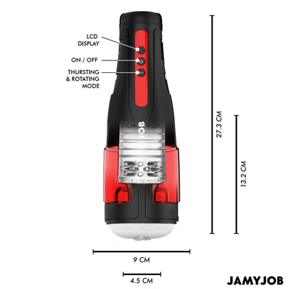 Comprar JAMYJOB Cyclone Automático – Masajeador Con 10 Modos De Rotación Para Placer Personalizado-Noxtic
