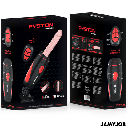 Comprar JAMYJOB PYSTON Base Masturbador Automático – Juguete Innovador Con Control Remoto Para Experiencia Personalizada-Noxtic
